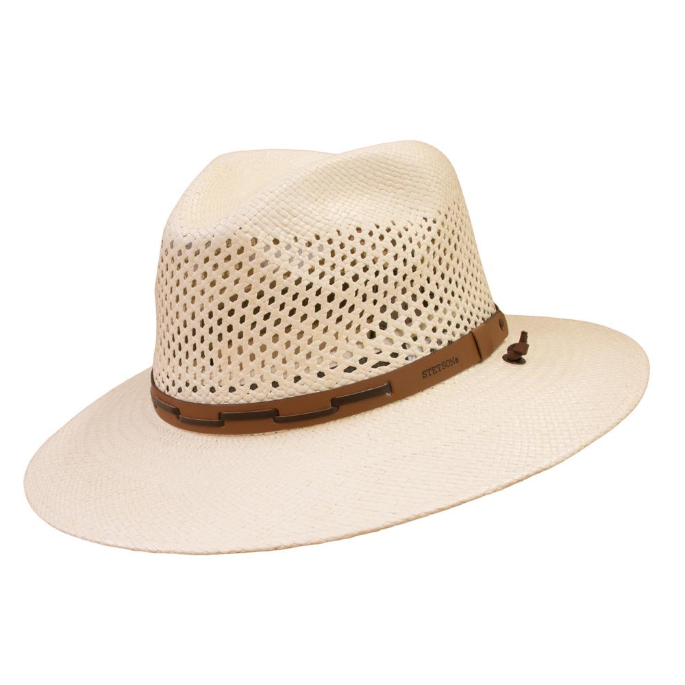 Stetson Mens Airway Straw Hat