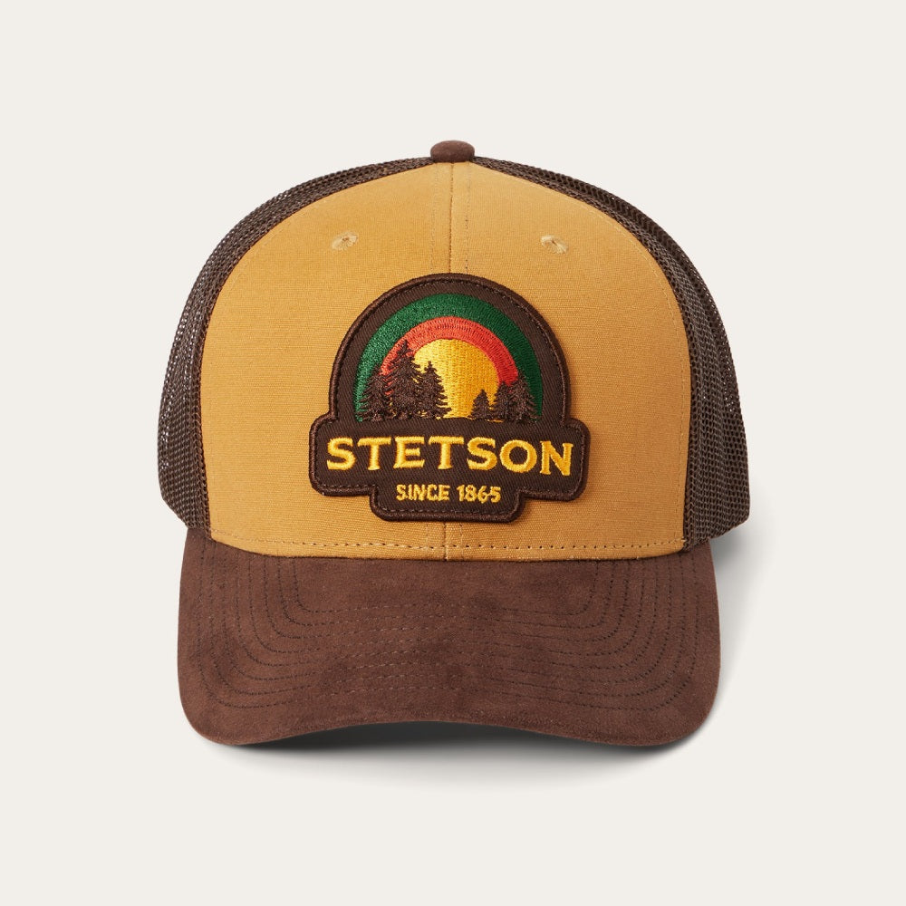 Stetson Mens Brown Cap