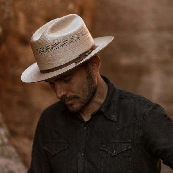 Stetson Mens Open Road 10X Straw Cowboy Hat - Shop Now