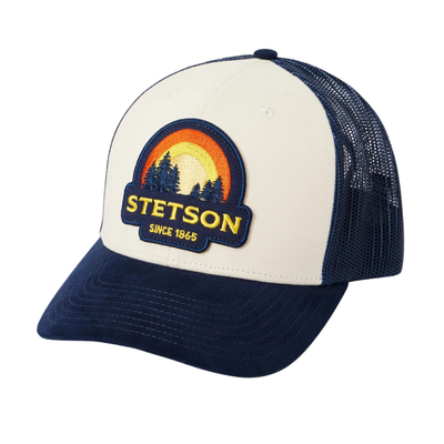 Stetson Mens Pine Trees Sunset Cap