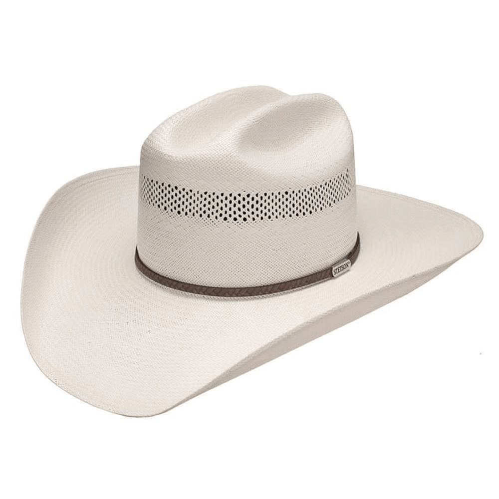 Stetson Mens Plait 10X Straw Hat - SSPLAT30-81