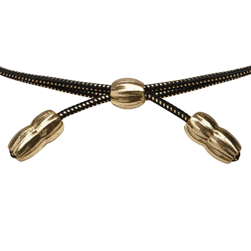 Stetson Military Branch Acorn Black & Gold Hatband - 1150176