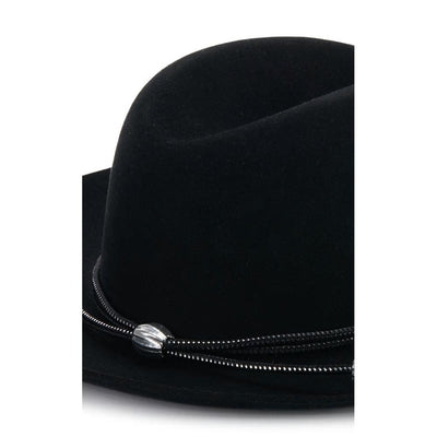 Stetson Military Branch Acorn Black & Silver Hatband - 1150174