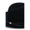 Stetson Military Branch Acorn Black & Silver Hatband - 1150174