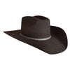 Stetson Mens Square 3X Felt Hat Chocolate - SWSQRS79-22