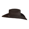 Stetson Mens Square 3X Felt Hat Chocolate - SWSQRS79-22