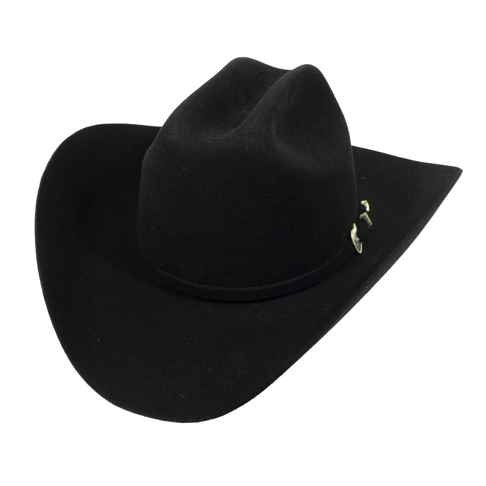 Stetson 3X Oakridge White Felt Cowboy Hat | Pinto Ranch 7 1/8
