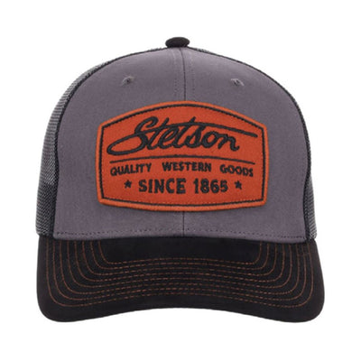 Stetson Mens Embroidered Twill Patch Cap