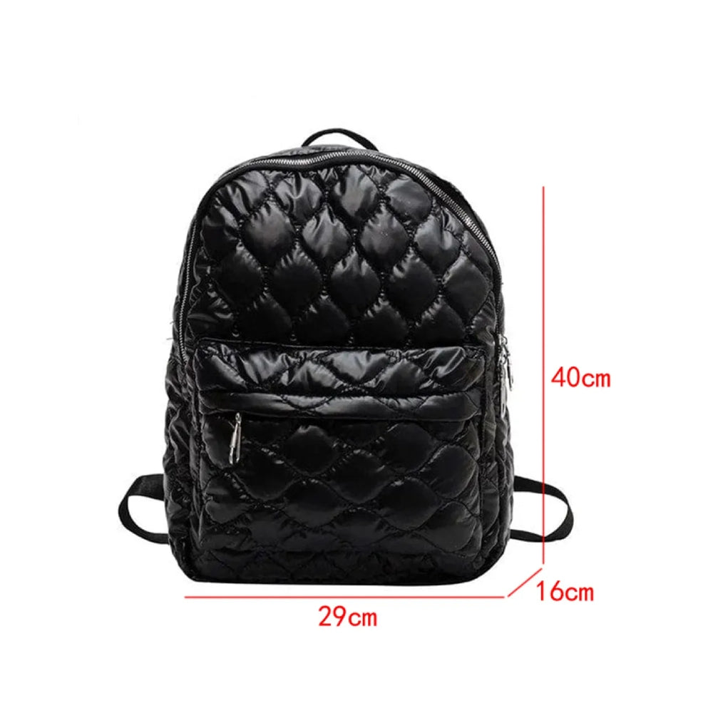 Sugar & Lace Black Large Capacity Backpack 