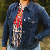 Sugar & Lace Classic Denim Western Jacket Dark Wash - SLJO363-DW