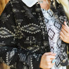 Sugar & Lace Womens Aztec Jacket Black - SLJO327-BLKBG