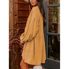 Sugar & Lace Womens Beige Loose Dress