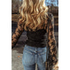 Sugar & Lace Womens Black Lace Blouse