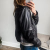 Sugar & Lace Womens Black Leather Jacket