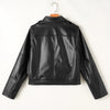 Sugar & Lace Womens Black Leather Jacket