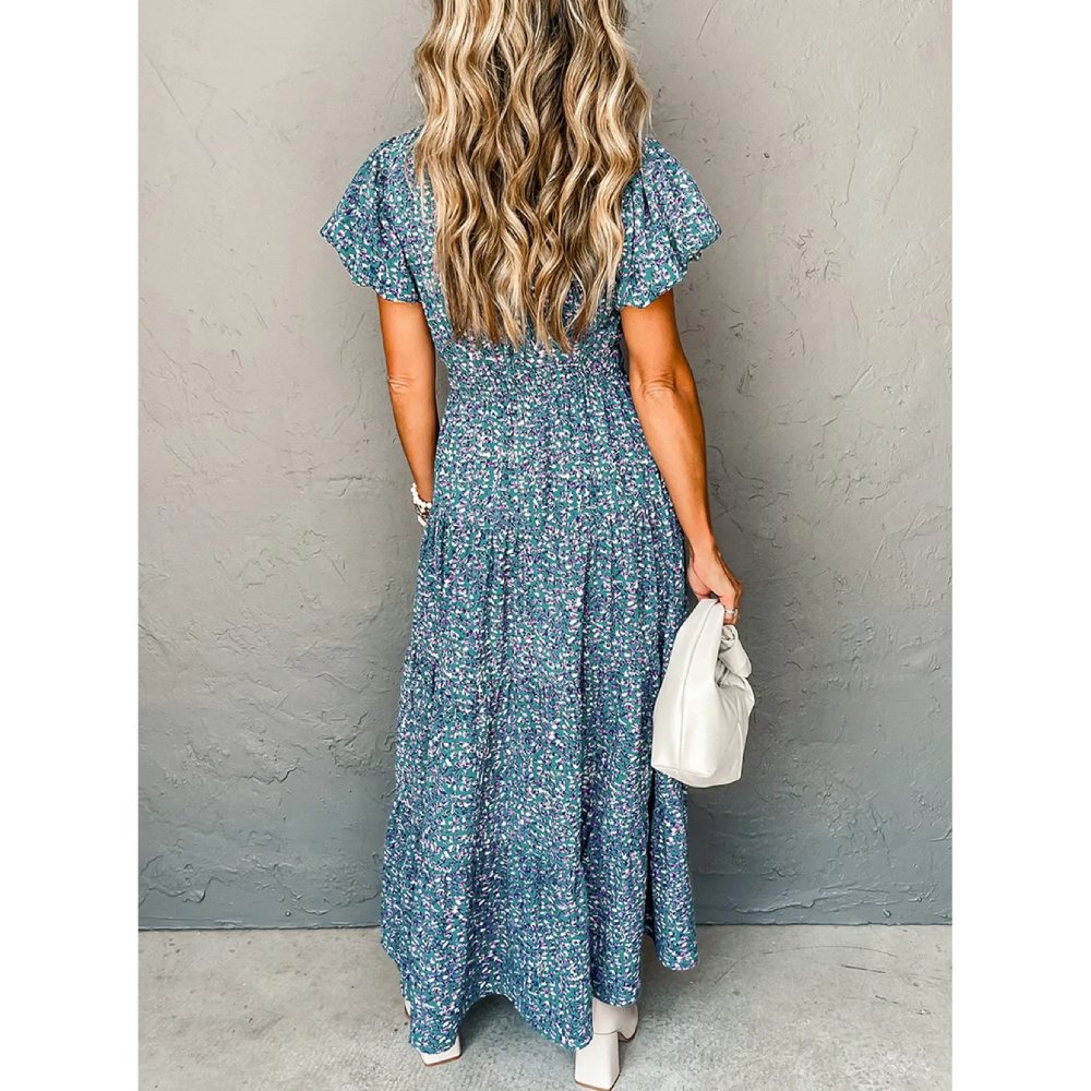 Sugar & Lace Womens Blue Maxi Dress