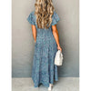 Sugar & Lace Womens Blue Maxi Dress