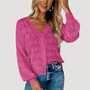 Sugar & Lace Womens Buttoned Crochet Cardigan Rose - SL271897-6