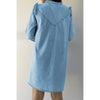 Sugar & Lace Womens Buttoned Denim Dress