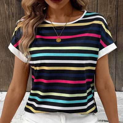 Sugar & Lace Womens Crew Neck T-Shirt