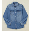 Sugar & Lace Womens Dusk Blue Denim Shirt