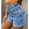 Sugar & Lace Womens Dusk Blue Denim Shorts 