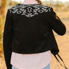 Sugar & Lace Womens Embroidered Bootstitch Jacket Black - SLJO341-BLK