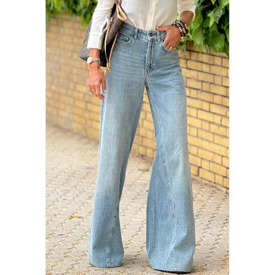 Sugar & Lace Womens Extra Wide Leg Jeans