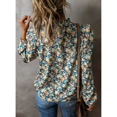 Sugar & Lace Womens Floral Print Blouse