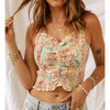 Sugar & Lace Womens Floral Tank Top