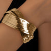 Sugar & Lace Womens Gold Crossover Bracelet