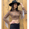 Sugar & Lace Womens Horse Shoe Blouse