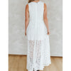 Sugar & Lace Womens Lace V Neck Dress Ivory - SLDR728-IVY