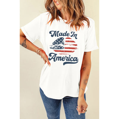 Sugar & Lace Womens Made in America T-Shirt 