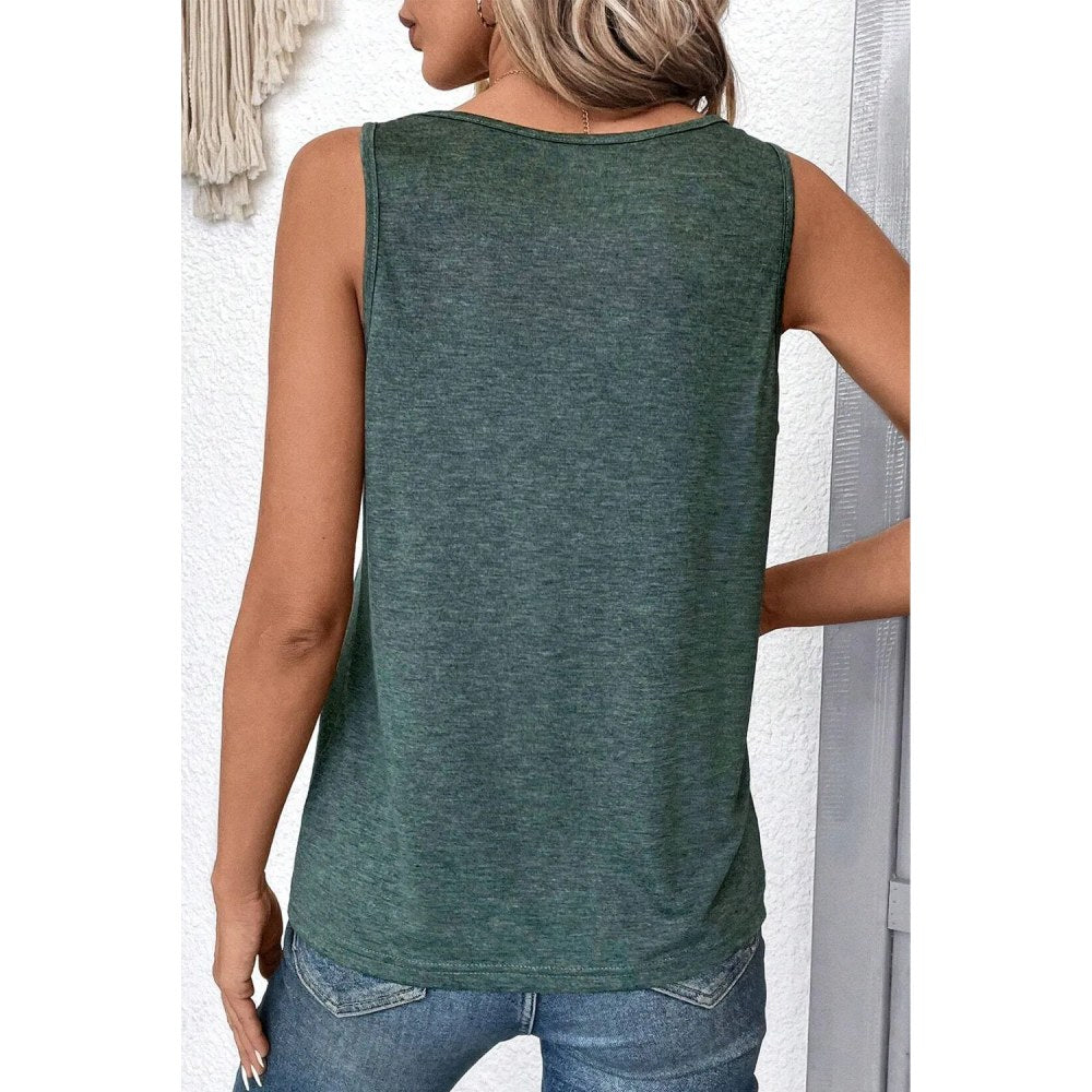 Sugar & Lace Womens Mist Green Blouse 