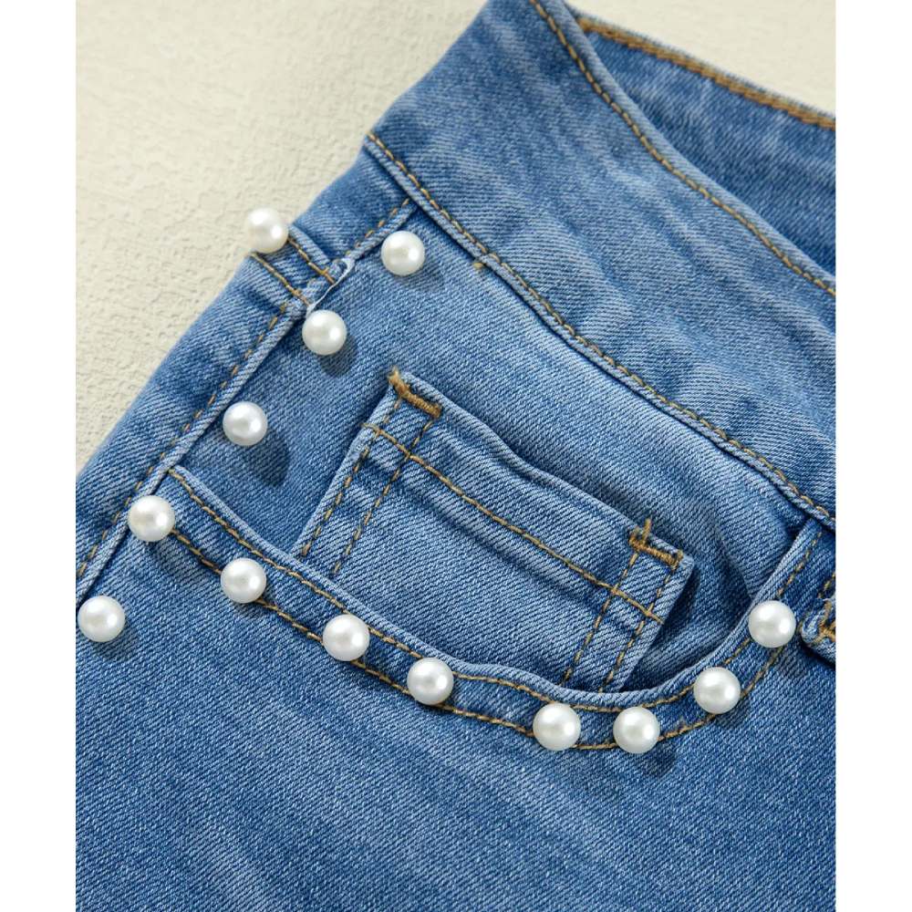 Sugar & Lace Womens Pearl Bootcut Jeans