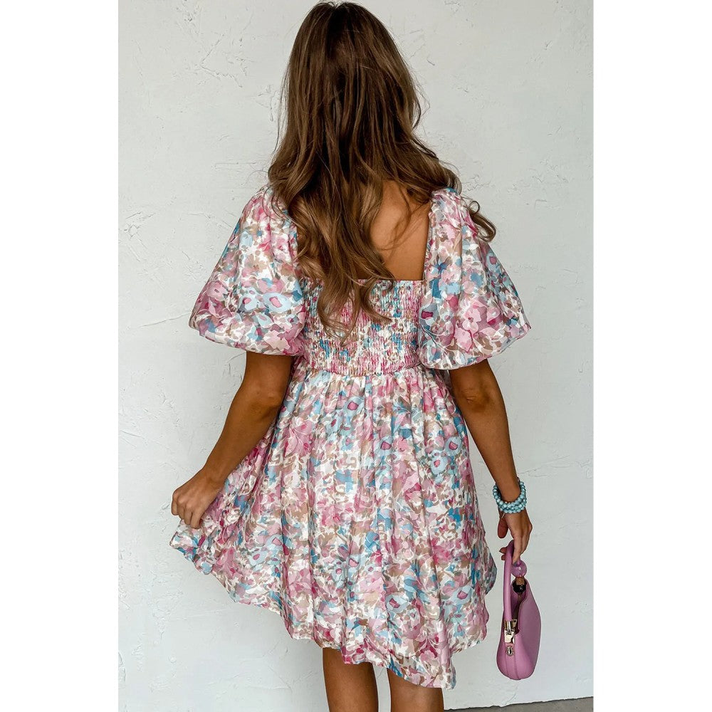 Sugar & Lace Womens Pink Floral Dress