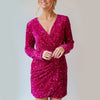 Sugar & Lace Womens Pitaya Pink Mini Dress - SL6121931-P206