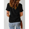 Sugar & Lace Womens Rhinestone Horseshoe T-Shirt