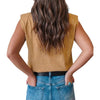 Sugar & Lace Womens Western Boots Flower Blouse Camel - SL25614353-P1016