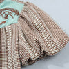 Sugar & Lace Womens Western Gingham Blouse Brown - SL25136729-P1722