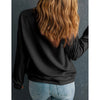 Sugar & Lace Womens Western Pattern Sweatshirt