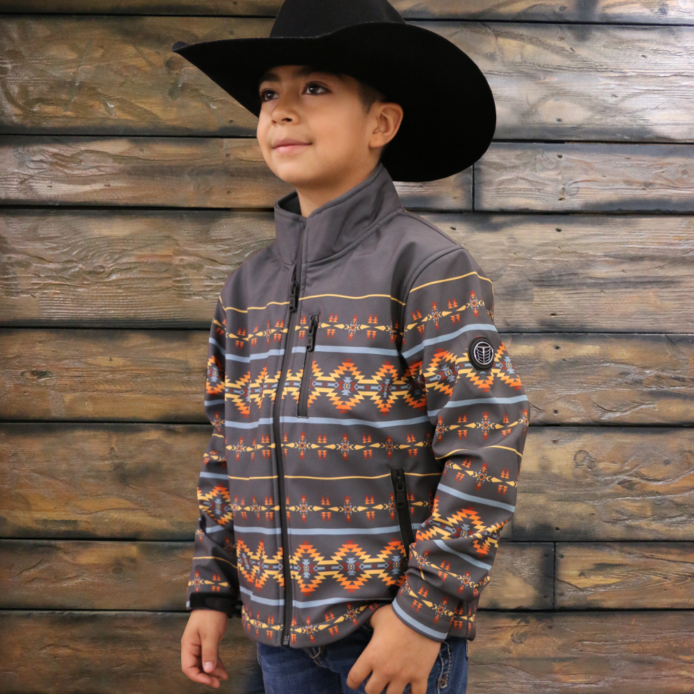 Tempco Boys Santa Fe Iron Feather Jacket