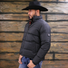 Tempco Mens Durango Reversible Puffer Iron Feather Jacket