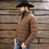 Tempco Mens Colorado Medium Weight Puffer Iron Feather Jacket - TM1313