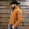 Tempco Mens Colorado Medium Weight Puffer Iron Feather Jacket - TM1313