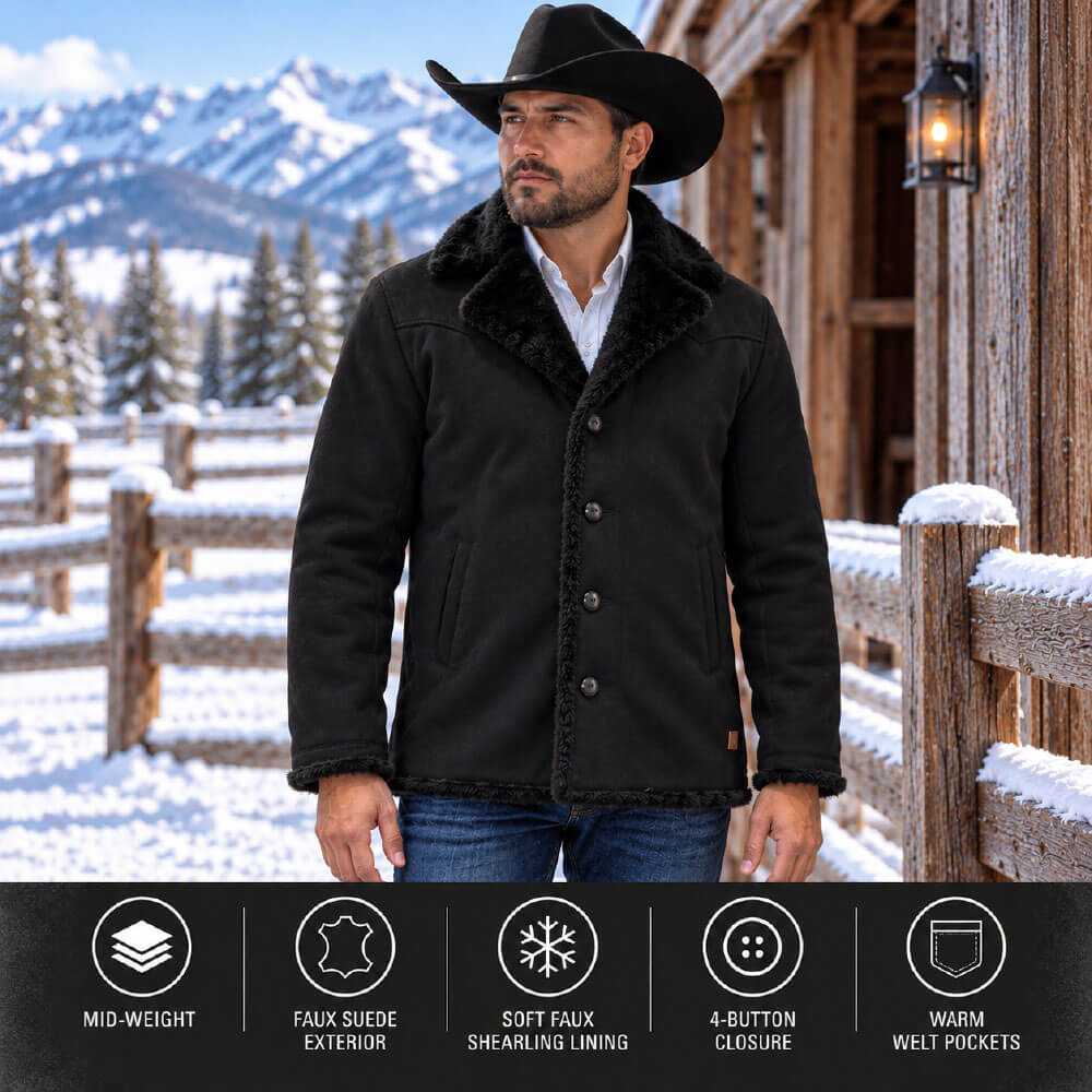 Tempco Mens Marlboro Sherpa Coat - TM6500