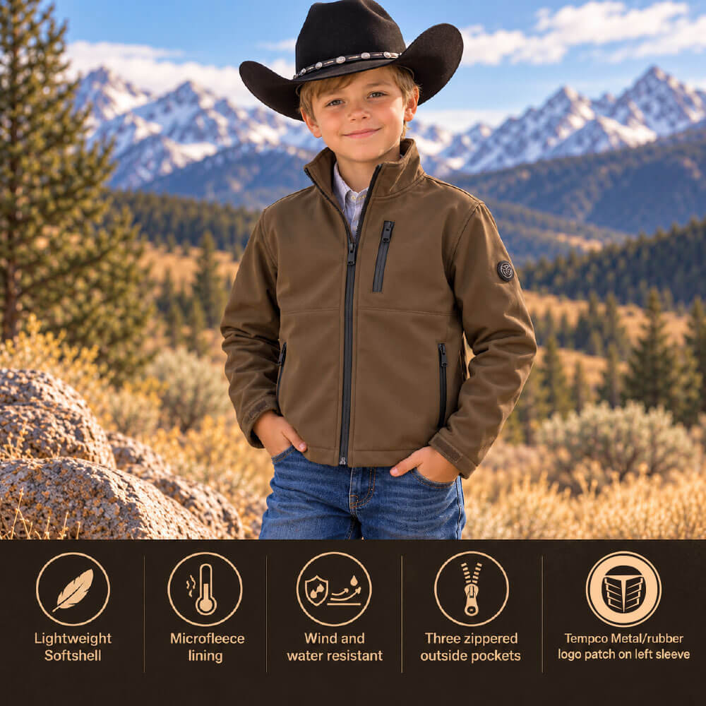 Tempco Boys Dallas Softshell Jacket - TB1310