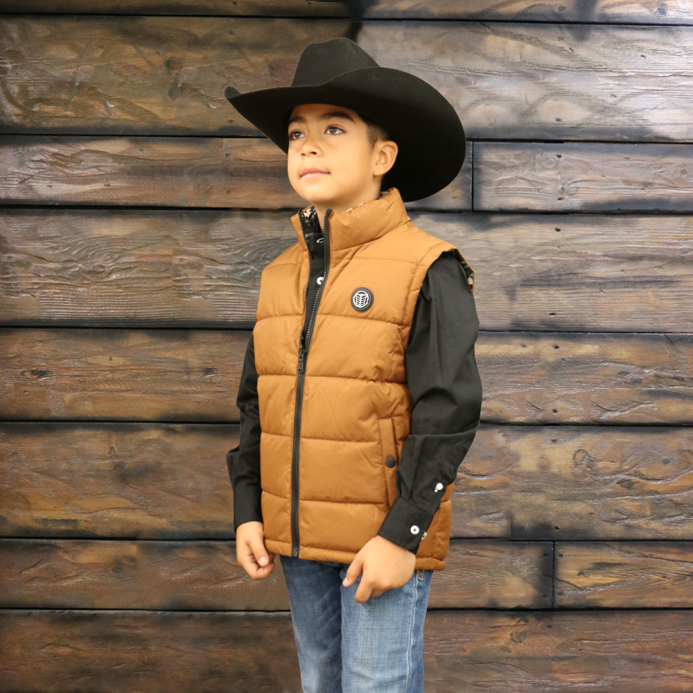 tempco boys durango reversible vest