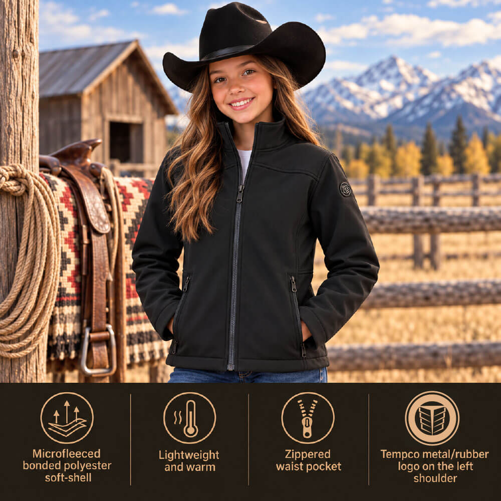 Tempco Girls Dallas Softshell Jacket - TG1310
